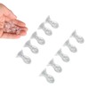 10pcs Hearing Amplifier Dome Silicone Ear Tip Earplug Replacement Accessory