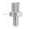 Cuifati 2pcs M7 Bicycle Brake Lever Adjuster Screws, Aluminium Alloy