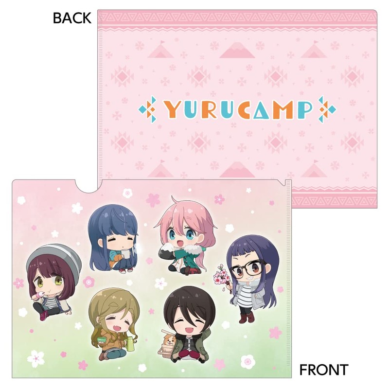 Yurucamp A4 Clear File