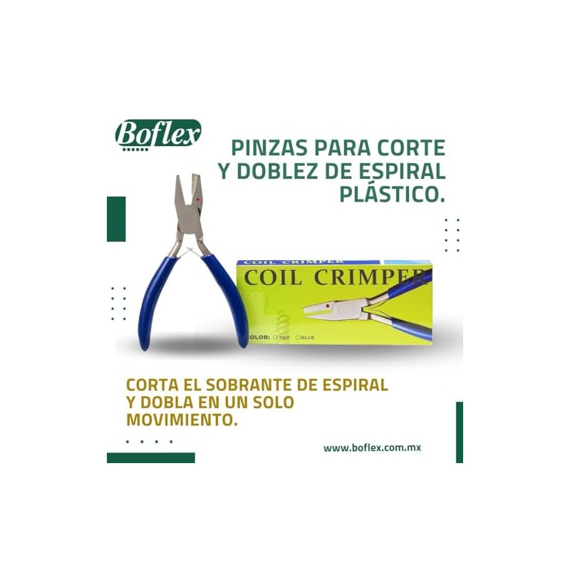 BOFLEX Pinzas De Corte Y Doblez Para Espiral Plástico
