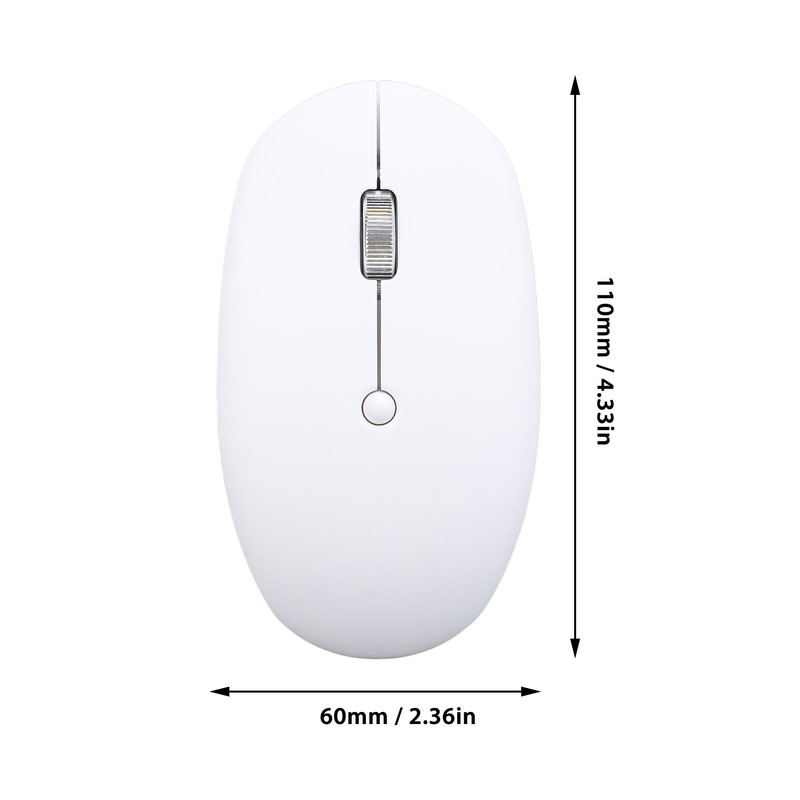 Wireless Mouse 2.4G Single Mode RGB Silent with High Accuracy