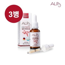 Alp Nutrition Alp Iron Drop 30ml x 3 bottles (Iron/Folic Acid/B12) / 알프뉴트리션알프 아이언드롭 30mlx3병 (철분엽산B12)