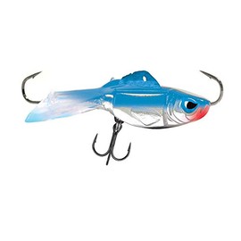 Ice Lures Acme HR6/BS Hyper-Rattle - 2.5" Blue Silver