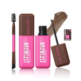 2 Pack Tinted Brow Gel, Waterproof Eyebrow Mascara for Fluffy Brows