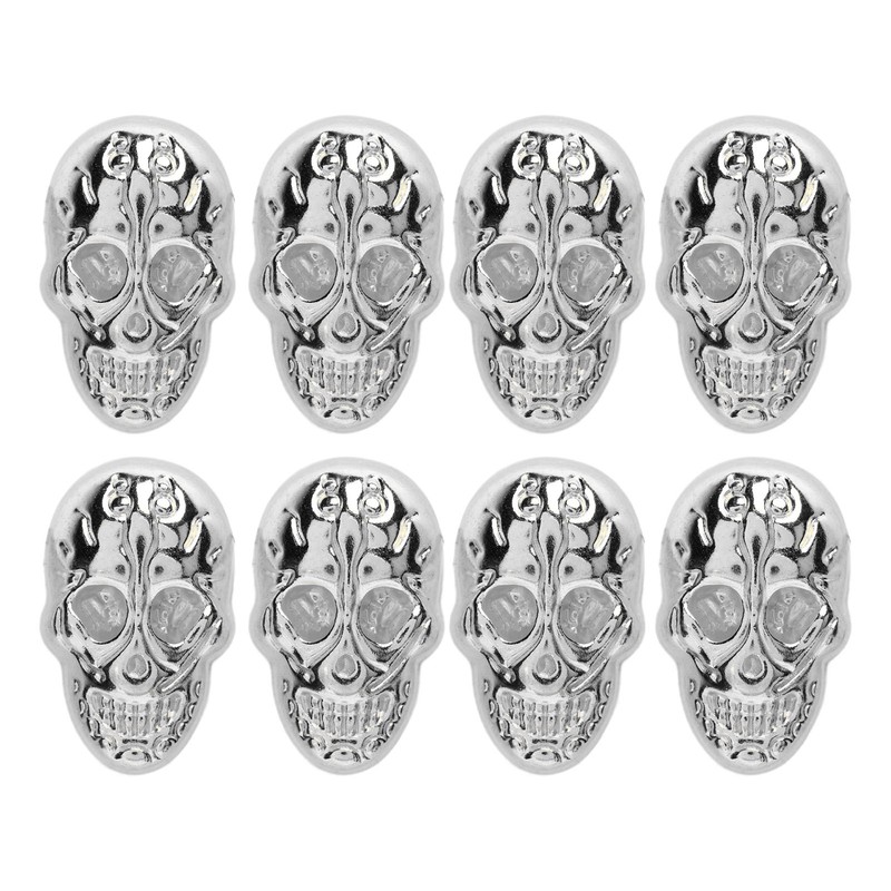 50 Sets DIY Skull Rivets Gothic Style Rustproof Exquisite Craftsmanship