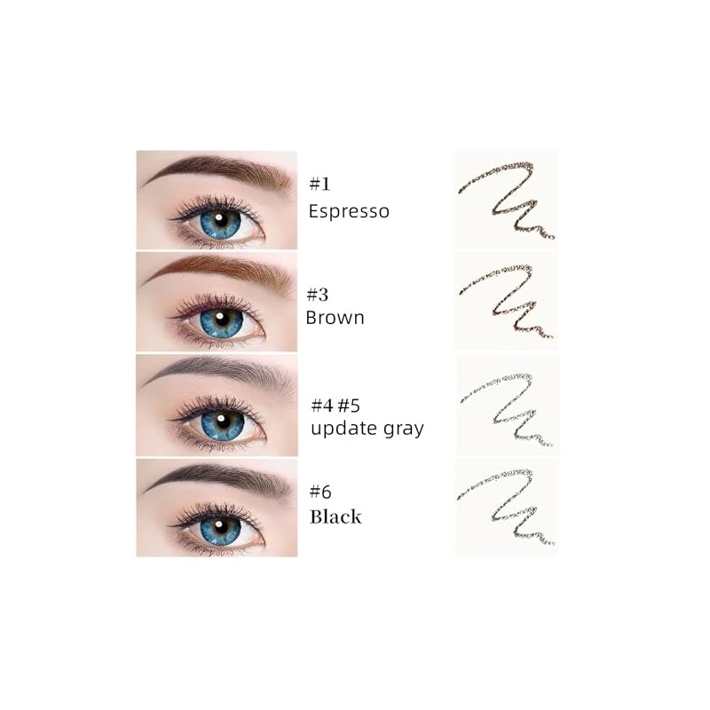 lápiz de cejas mágico actualizado 2024,Lápiz de cejas Microblading impermeable