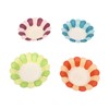 Qcwwy DIY Petal Paper Bowls, Cute Flower Cups, Stackable, 50pcs,
