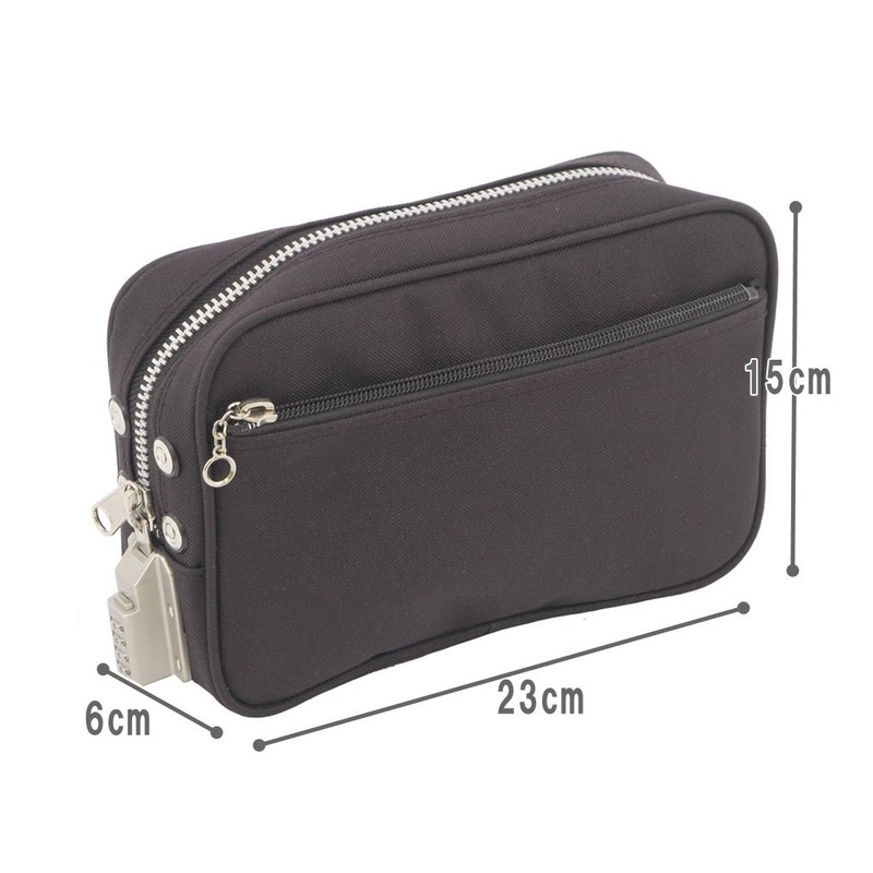 SED13063 Keyless Bag with Key Security Pouch with SED-1 Lock