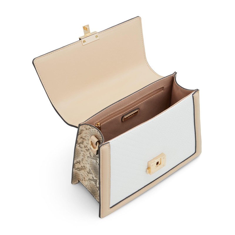 ALDO Women's Hennahhx Top Handle Bag, Other Beige, Medium