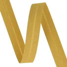 Les Petits Rubans Bias Binding - 20mm Wide Folded 10mm 25m Roll 50% Cotton 50% Polyester Border for Sewing Banner Upholstery Furniture Piping Clothing Blankets