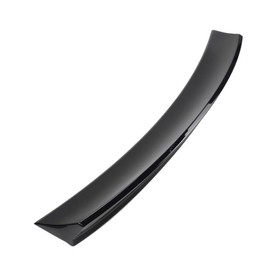 IKON MOTORSPORTS, Trunk Spoiler Compatible with 2015-2021 Subaru WRX STI & WRX & 2012-2016 Subaru Impreza Sedan Only, Duckbill Style Gloss Black ABS Plastic Rear Trunk Lid Spoiler Wing Lip