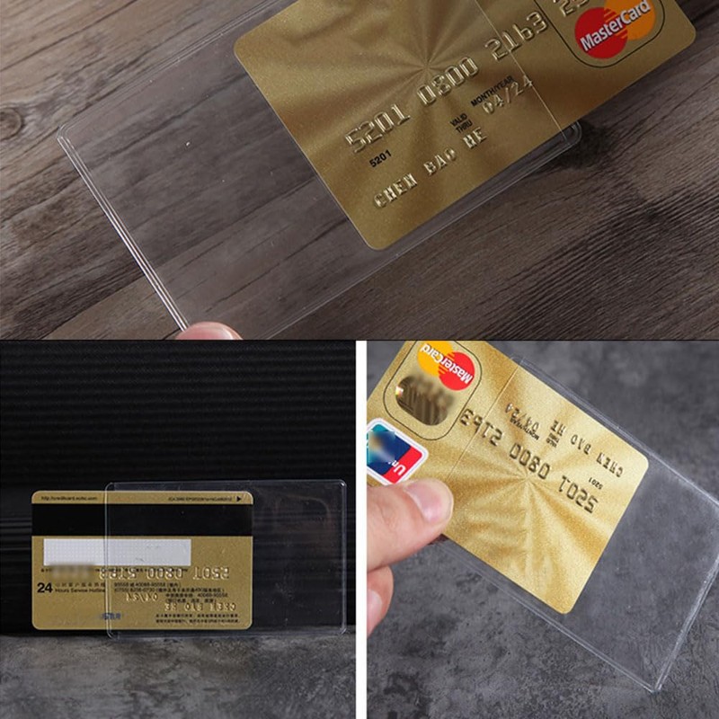 YBGGJO IC Card Protective Case, Card Protector, Card Protective Film,