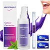 Uirheurd 1pcs Purple Teeth Whitening Toothpaste Zahnpasta Weisse Zähn Zähne