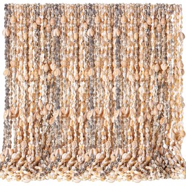 Ecation Hawaii Shell Luau Leis Bulk Sea Shell Leis Natural Tahitian White Nassa Necklace Summer Beach Party Apparel Jewelry Accessories for Women Men Hawaiian(24 Pieces)