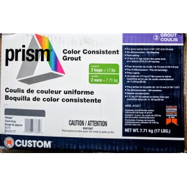 Prism Dove Gray Sanded Grout by Prism