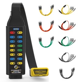 AUTOOL OBD2 Breakout Box OBDII Detector de protocolo para monitorear señales de protocolo/potencia/tierra, herramienta de escaneo de diagnóstico de fallos para todos los vehículos OBDII