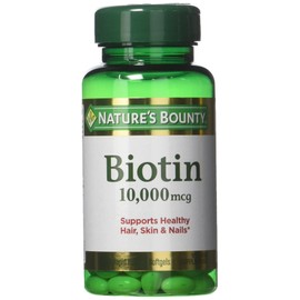 Nature's Bounty Biotin 10,000 mcg, Rapid Release Softgels 120 Each