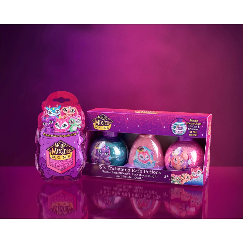 Magic Mixies Mixling Popping Bath Crystals - Bath Salts -