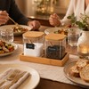 Mowhut 2 Piece Salt and Pepper Containers Set, Salt Cellar