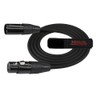 KIRLIN Cable MPC Cable de micrófono, XLR, negro, 50 pies