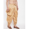 CRYSTAL REVENUE Men's Readymade Elastic Cotton Silk Dhoti for men,