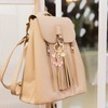 LIFKOME Keychain, Stylish, 2-piece Set, Cute, High School Student, Dancing