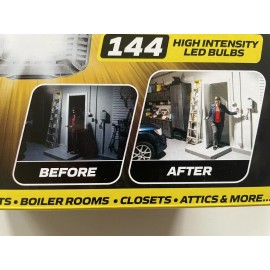 Bell Howell LED light Color Select TriBurst 5500 Lumens.  Garage Multi Areas.