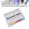 Paint Sticks Paint Smoothly Bright Colors 24 Colors Graffiti Sticks
