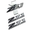 Aimoll 3pcs Grille Z71 Off Road Emblems Plus Decal Stickers