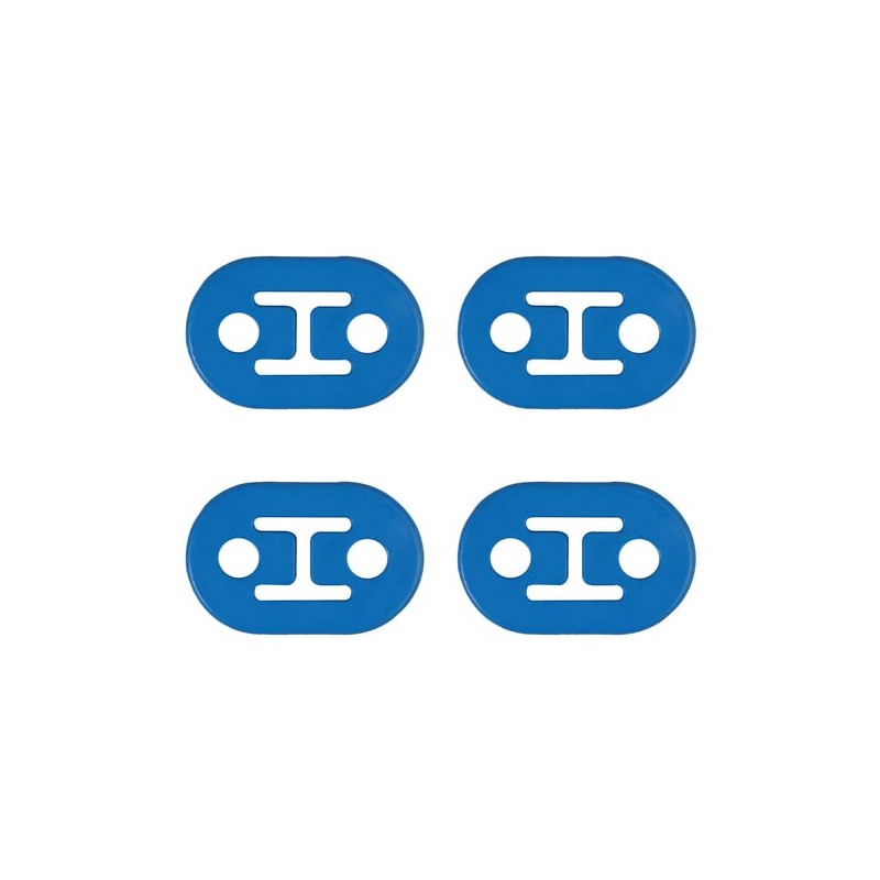 Bohaner Pack of 4 Universal Heavy Duty Rubber Exhaust Bracket