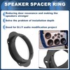 INFINAUTO Speaker Spacer Ring Tweeter Speaker Spacer Adapter Front for