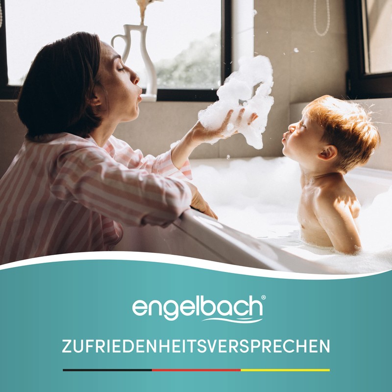 Engelbach® Non-Slip Shower Mat with Hanging Hooks, 53 x 53