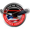 ProSticker 209 (One) 4" Patriot Series in God We Trust,
