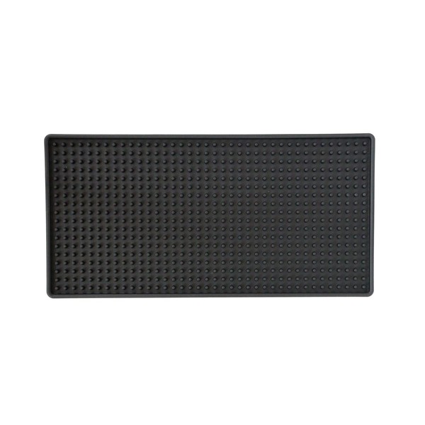 SAG Bar Mat Counter PVC (Black) 11.8 x 5.9 inches
