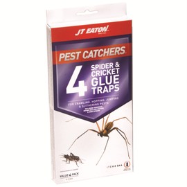 J.T. Eaton Pest Catchers Large Spider & Cricket Glue Traps, 48 Traps
