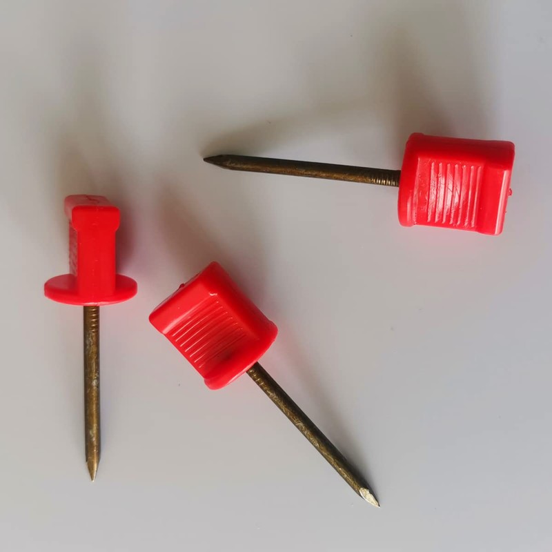 20Pack Archery Target Pins Manganese Steel Target Face Nails 2.5inch