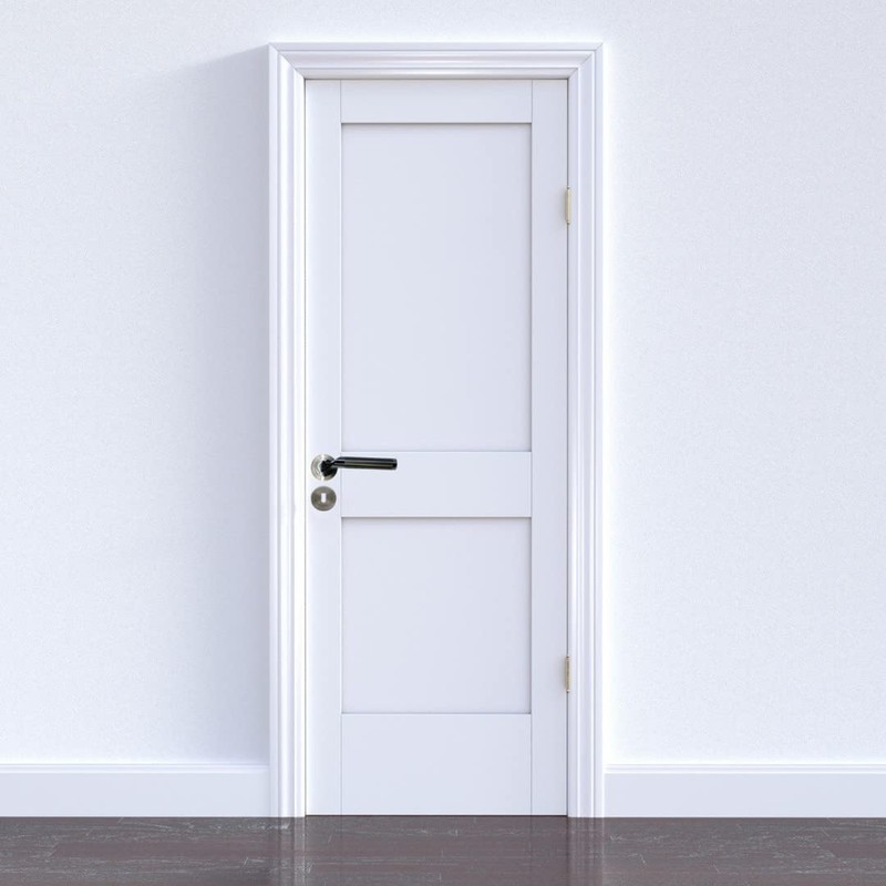 VIBE Keyhole Escutcheon on Satin Nickel Plated Keyhole Cover on