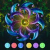 WONDER GARDEN Wind Spinners for Yard and Garden-Solar Wind Spinners