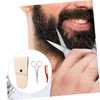 Baluue Beard Scissors and Mustache Trimming Kit Stainless Steel Beard