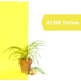 BuyPlastic 2208 Yellow Transparent Colored Acrylic Sheet   1/8" x 12" x 12"