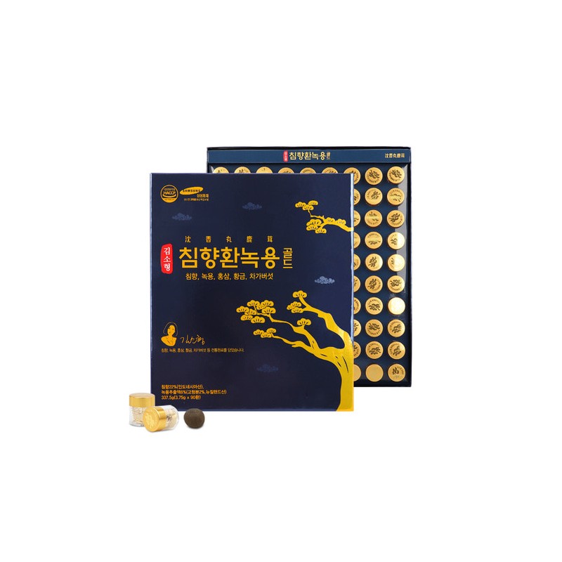 Kim So-hyung Wonbang Agarwood Pills Deer Antler Gold Agarwood Almonds
