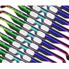 Fireworks Diffraction Glasses - 25 Rainbow Hearts (Plain White Frames)