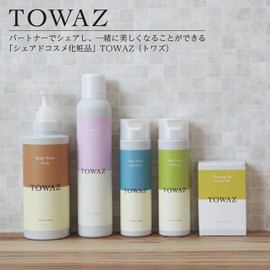 TOWAZ Lotion, Cooling Water, 6.3 oz (180 g), Whole Body Lotion, Moisturizing Ingredient, Hyaluronic Acid, Collagen, Ceramide, Houttuami, Aloe Yuzu, Men's, Women's, Natural Citrus Floral Scent