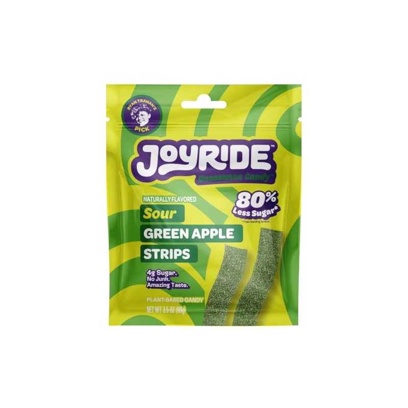 Joyride Sweets Candy Joyride Sour Candy Strips - 3.5oz-Gummy Candy,