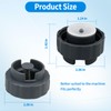 Cap Valve Assembly for Opal Ice Maker Water Tank Compatible