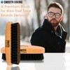 Beard & Mustache Brush and Comb Kit - Boar Bristle