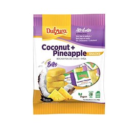 Coconut Pineapple Snacks, 4 Pack