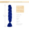 Gairyan Jumbo Braids, Extensions, Synthetic Hair for Braiding, 1 Piece,