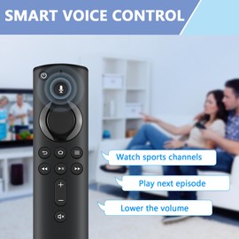 Voice Replacement Remote Control (2 Gen), Smart Universal Remote Control, Bluetooth Remote Control for Smart TVs Cube (1 Gen & 2 Gen), Smart TVs (Lite & 2 Gen & 3 Gen & 4K)