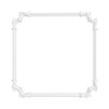 HEXIM Stucco Decoration Made of HDPS/PU White - Stucco Frame